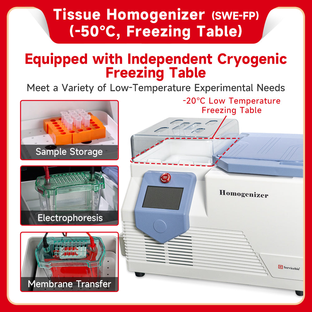 SERVICEBIO Tissue Homogenizer Low Temperature