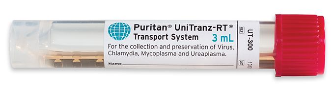 Puritan UniTranz-RT 3ml Universal Transport Solution - Vial Only