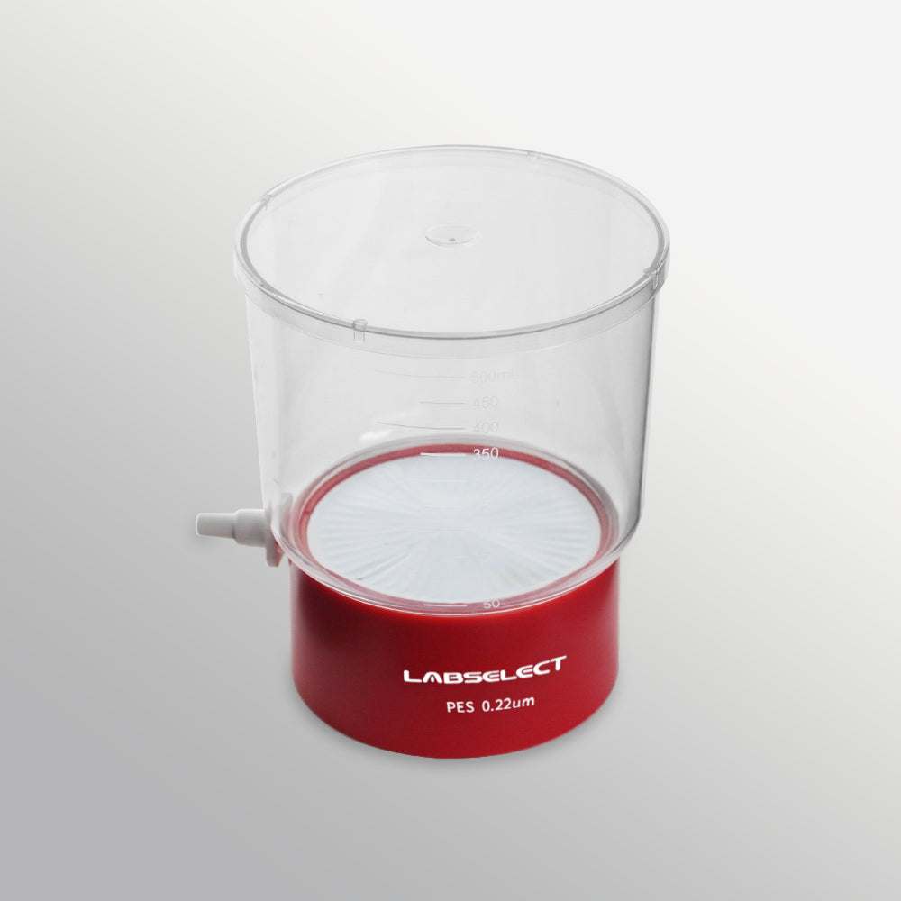 Disposable bottle top vacuum filter, PES membrane, 0.22μm
