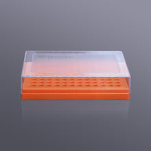 Load image into Gallery viewer, PCR tube racks-Choice of yellow,  grey, blue, black, orange	colors
