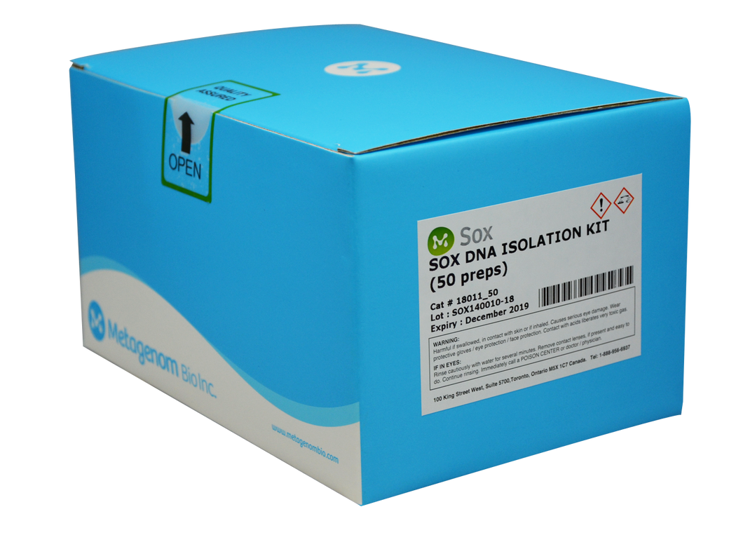 Sox DNA Extraction Kit (50 Samples)